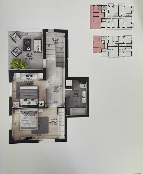 Penthouse de lux – zona Pallady (Gura Calitei)