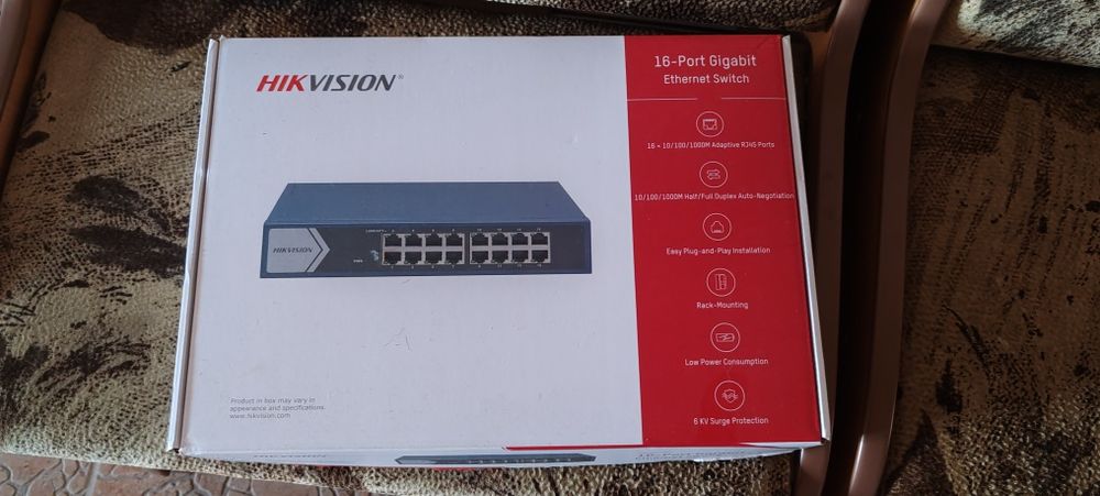 Коммутатор Hikwision 1 гб/с