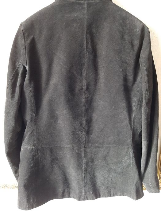 Натуральный замшевый пиджак