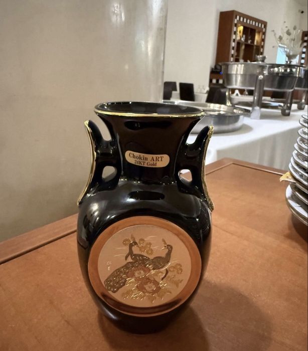Vase Chinezesti de colectie 24KT Gold
