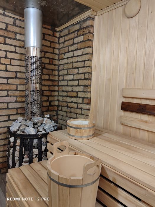 Новая семейная баня.