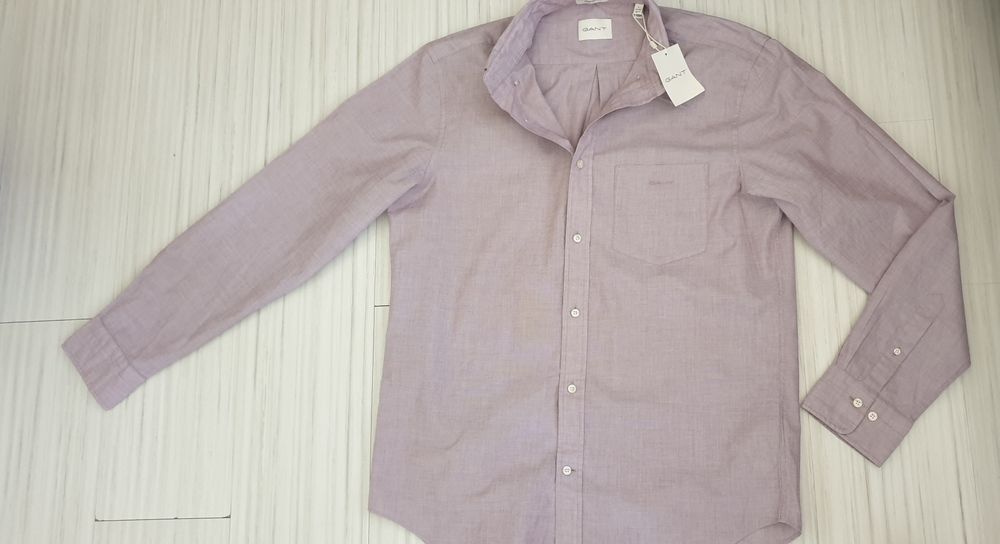 Gant  Regular Fit Cotton Mens Size 41/42 16 1/2 - L / ОРИГИНАЛ! НОВО! Мъжка Риза!