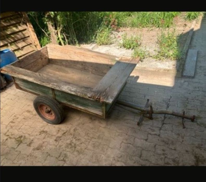 Remorca pentru ATV/tractor mic motocultor