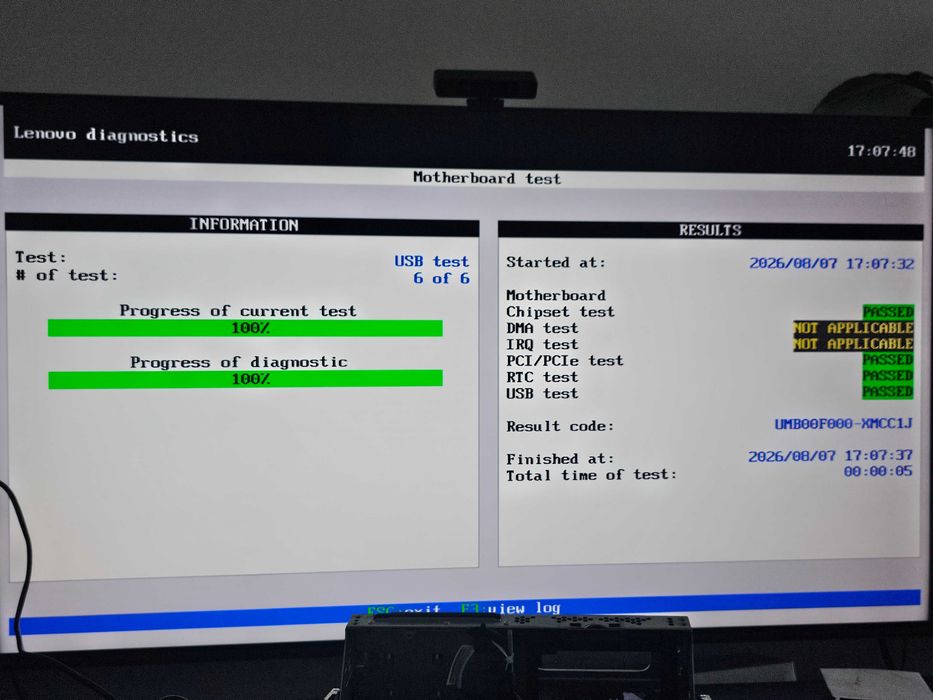 Lenovo ThinkCentre M910s SFF Pentium G4400 3.30GHz – funcțional, fără RAM/HDD