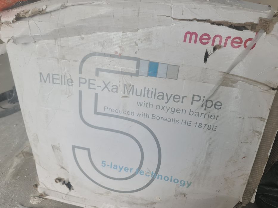 PEX-a 5 слойна тръба за подово 16х2,  480м