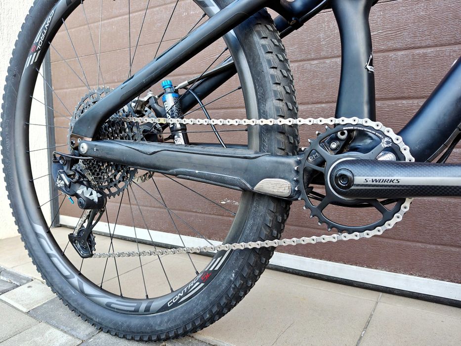 Specialized Epic S-Works 29 XTR 2013, marime M-L, conversie la 1x12.