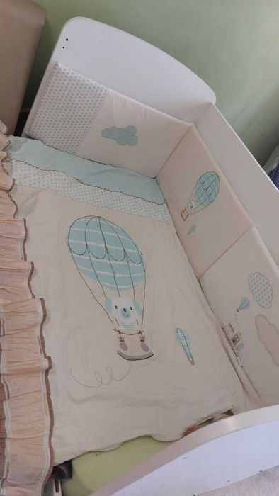 бебешко детско легло Paris кошара