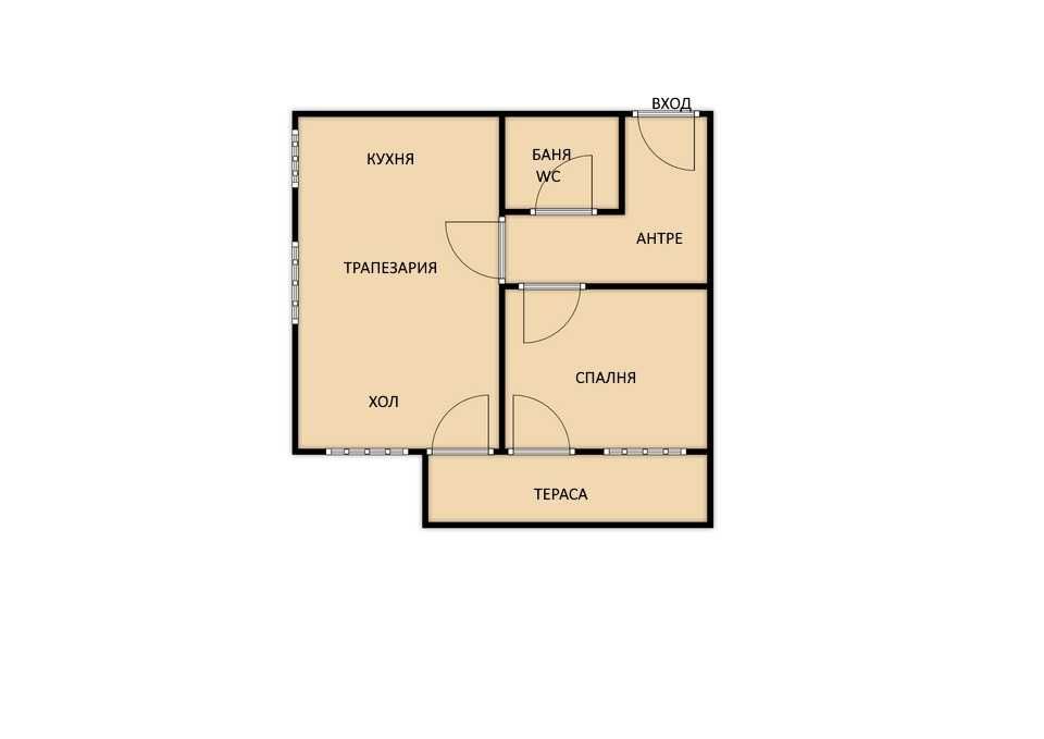 Дава се под наем Тристаен апартамент в София, Полигона - 60 кв.м за 600 € - Снимка #10