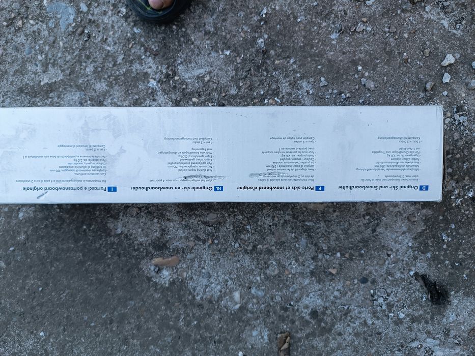 Suport original vw pentru schiuri și snowboard
