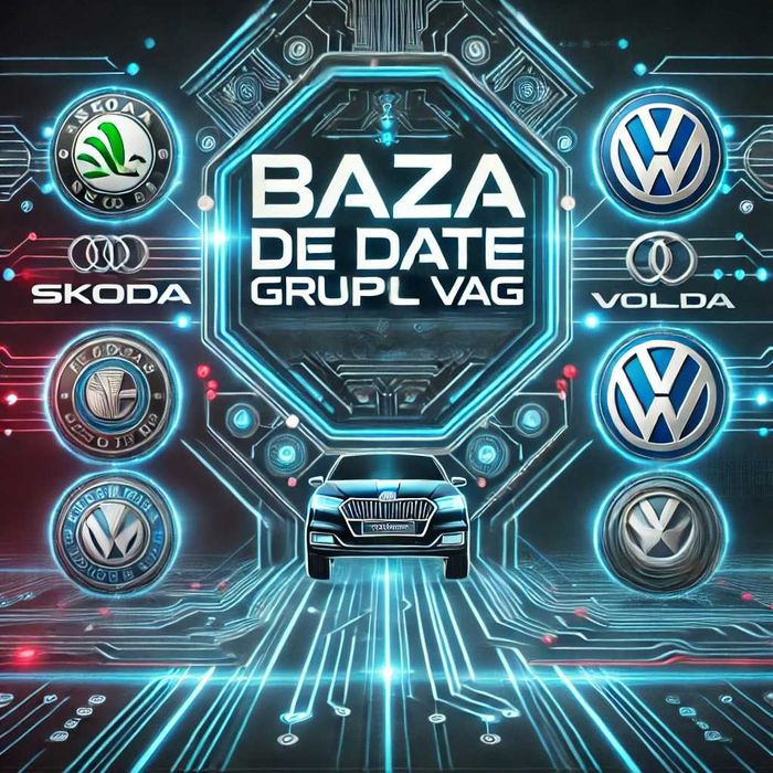 Baza de date Codari și Adaptări pentru grupul VAG - 10 GB.