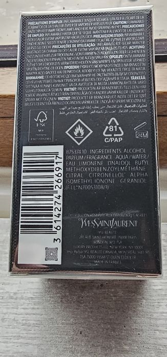 Y  de la YSL , le parfum 2025, original, sigilat