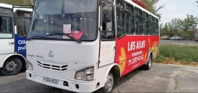 Автобусларда реклама/Avtobuslarda reklama/Реклама на автобусах