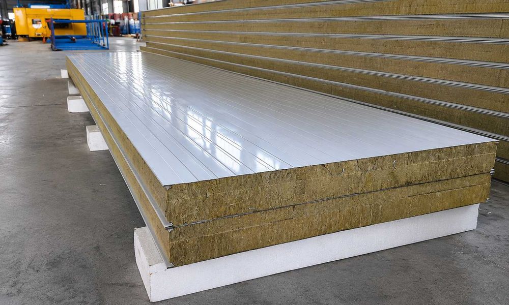 Sendvich panellar (uch qatlamli)/Сэндвич панели (трехслойные)