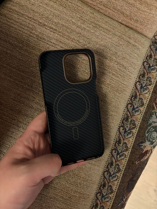 Чехол карбон 14 pro max