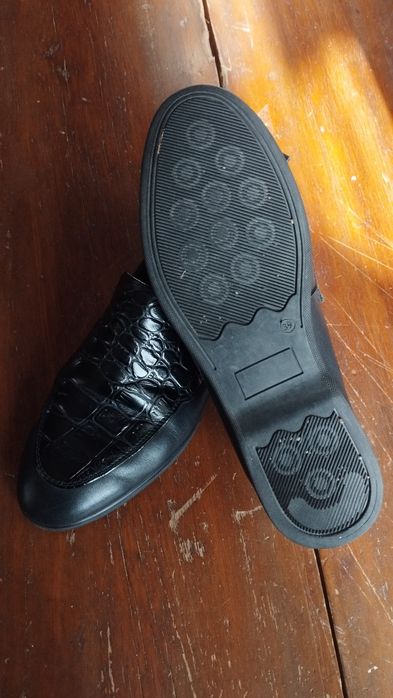 Кожаные мокасины