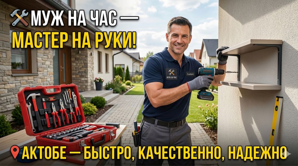 Услуга муж на час / Мастер на все руки