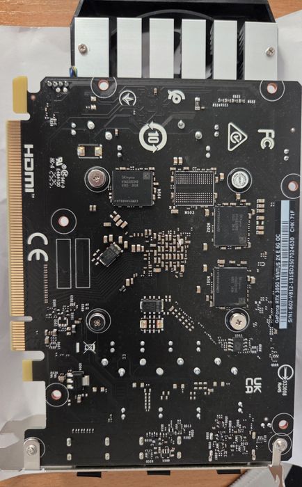 RTX 3050 MSI видеокарта