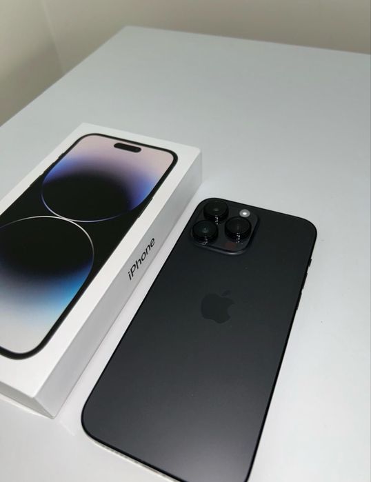 Vand iphone 14 pro max impecabil pachet complet  cu Esim