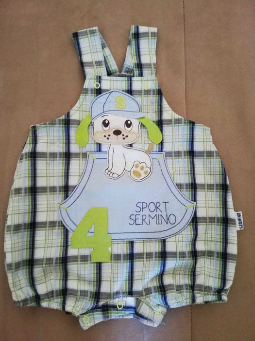 Лот бебешки бодита с ръкав 62 см. 9 части