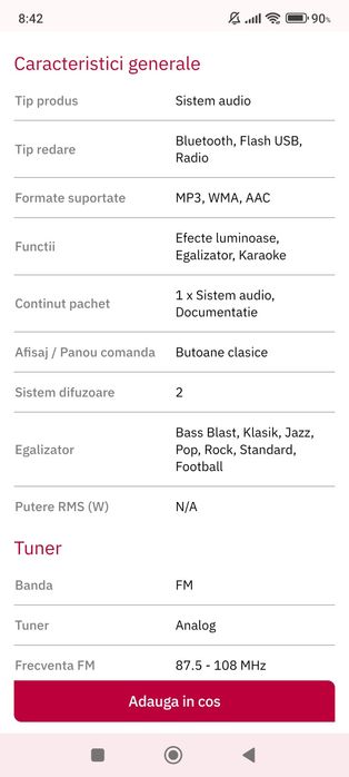 Vând difuzor X BOOM LG