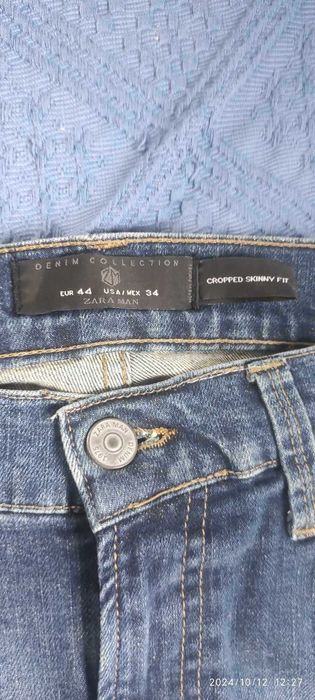 Blugi skinny (pantaloni jeans) Denim Collection Zara Man