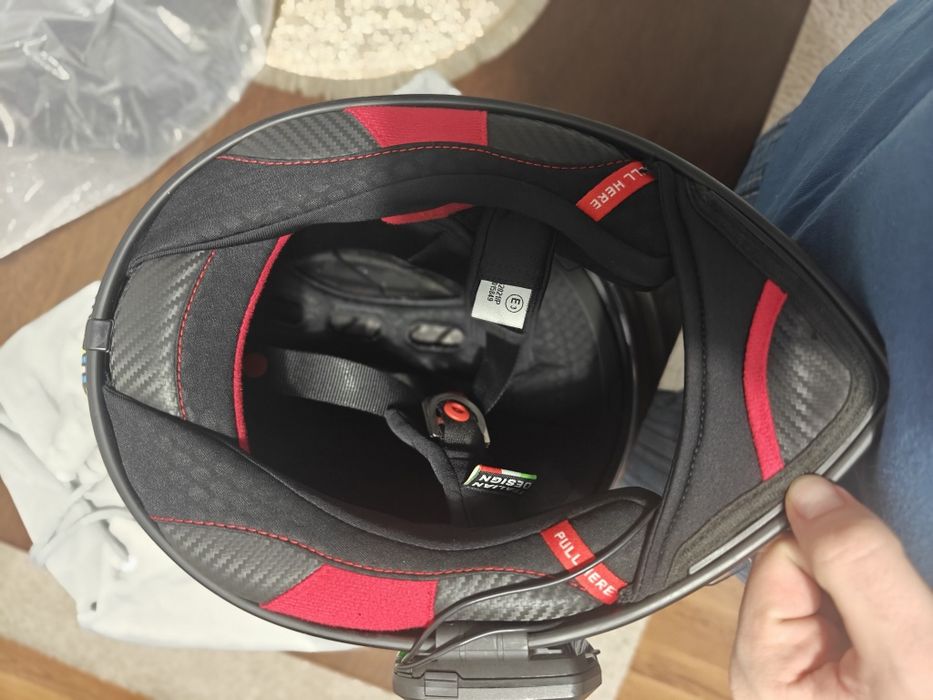 Cască moto Suomy track-1 cu cardo spirit HD