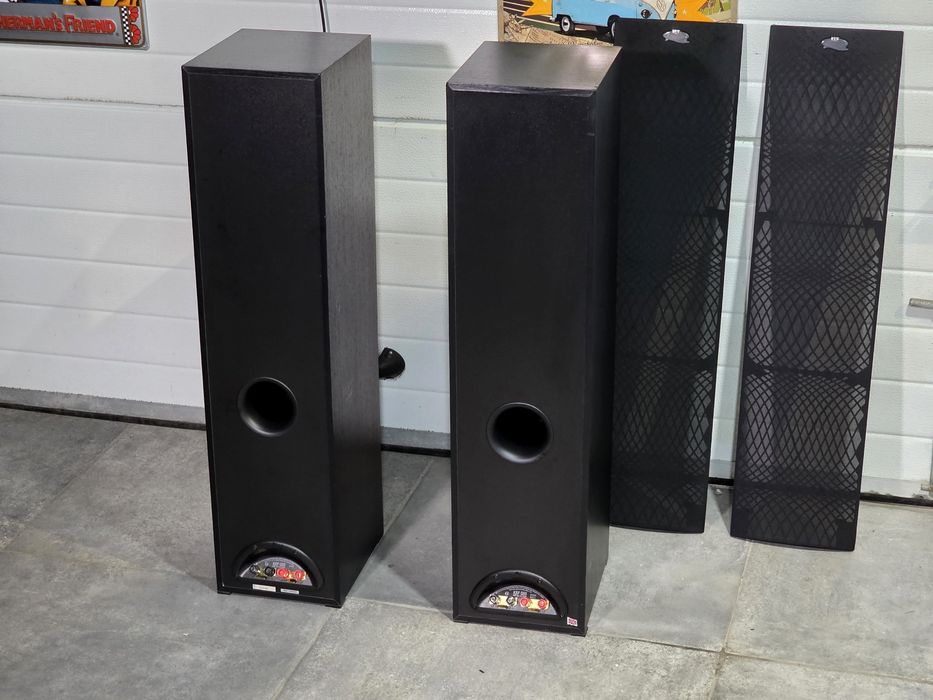 Boxe de podea KEF Q55, 3 cai, 10-150w, 6 ohm , hifi stereo coloane