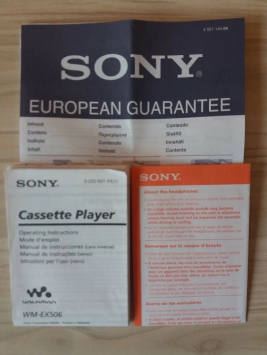Sony WM-EX506 Walkman