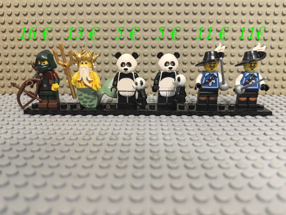 LEGO минифигурки рицари пирати нинджаго космос колекционерски стар уорс уестърн фортнайт властелинът на пръстените други ЧАСТ 4