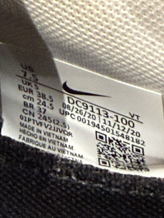 38,5 NIKE W AIR VAPORMAX EVO унисекс