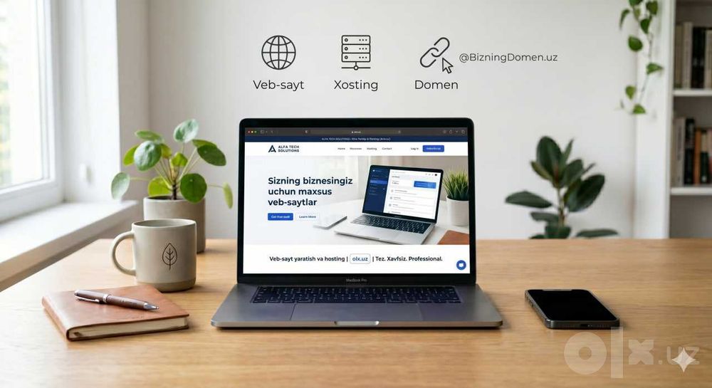 Professional veb-sayt yaratish / Профессиональное создание веб-сайтов