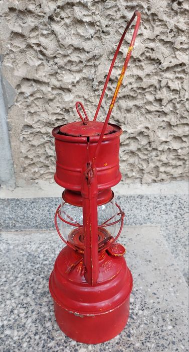 Стар немски газов фенер FEUERHAND