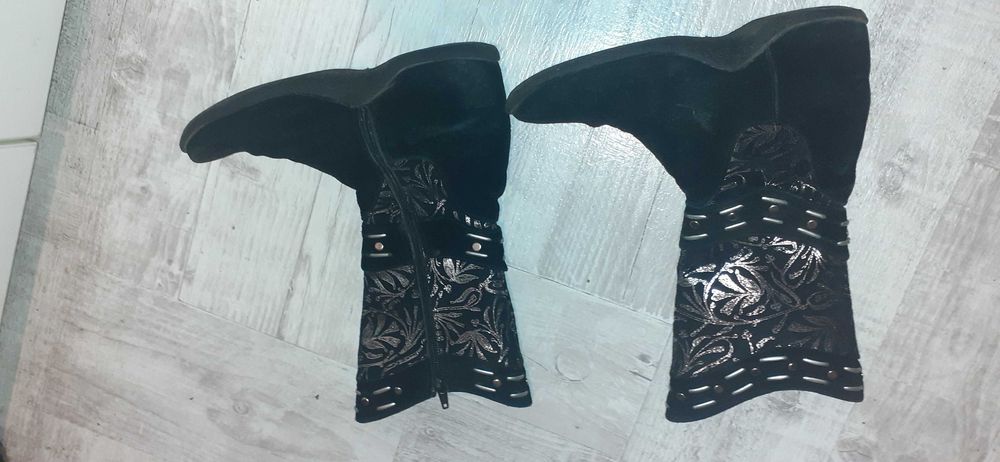 Cizme piele intoarsa mas 37