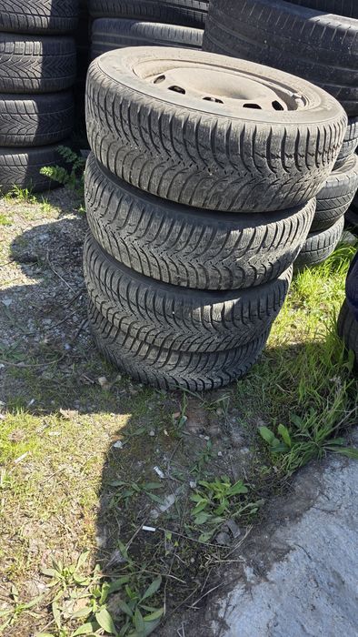 Джанти с гуми 5×100 на15  audi *vw*skoda