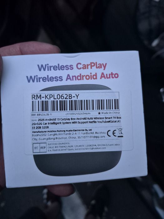 Adaptor smart ai box carplay android auto