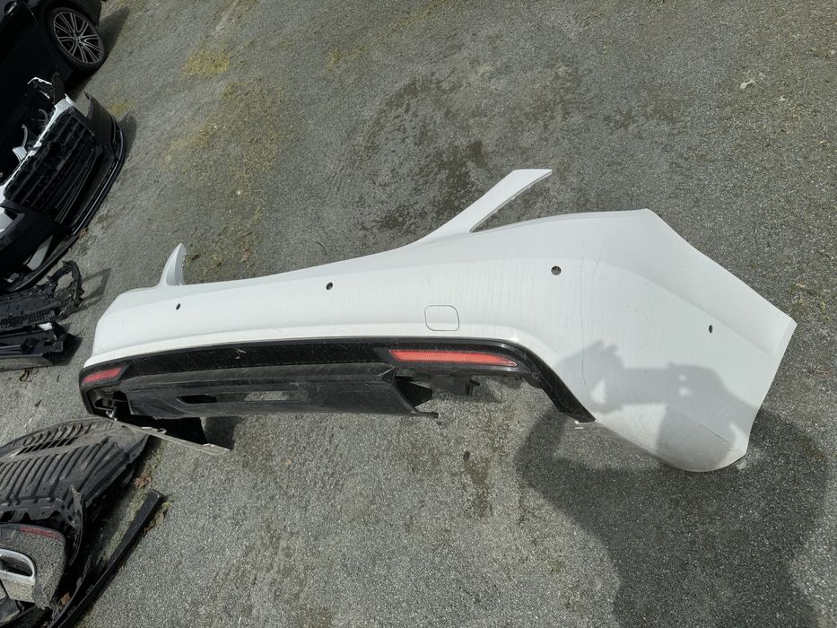 Оригинална задна броня за Mercedes S class W222 AMG от 2013г