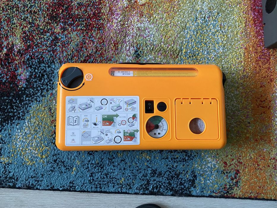 Compresoare Auto Kit Pana Umflat Roti + Solutie Pana NOI