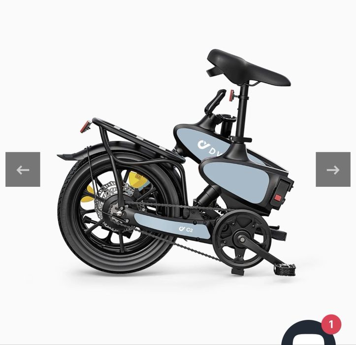 Bicicleta electrica pliabila DYU