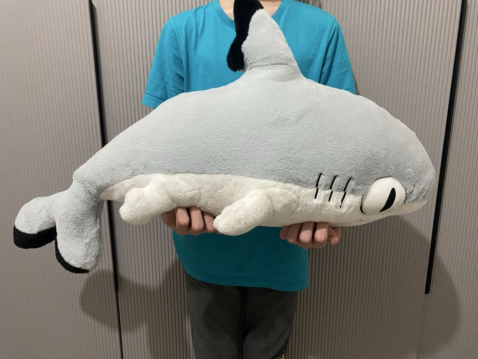 Мягкая игрушка акула, 90см