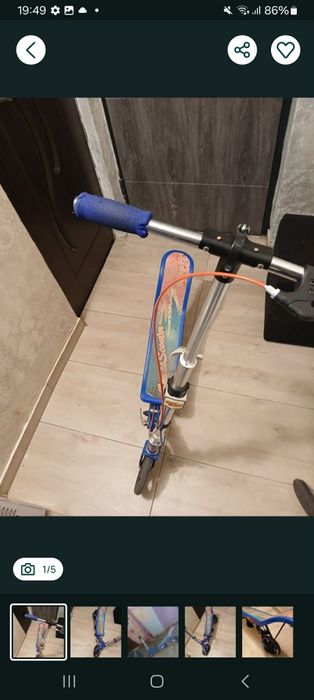 Vând trotineta space scooter