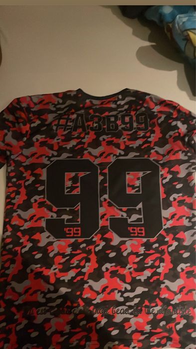 Bliznacite 99 тениска червена рядка