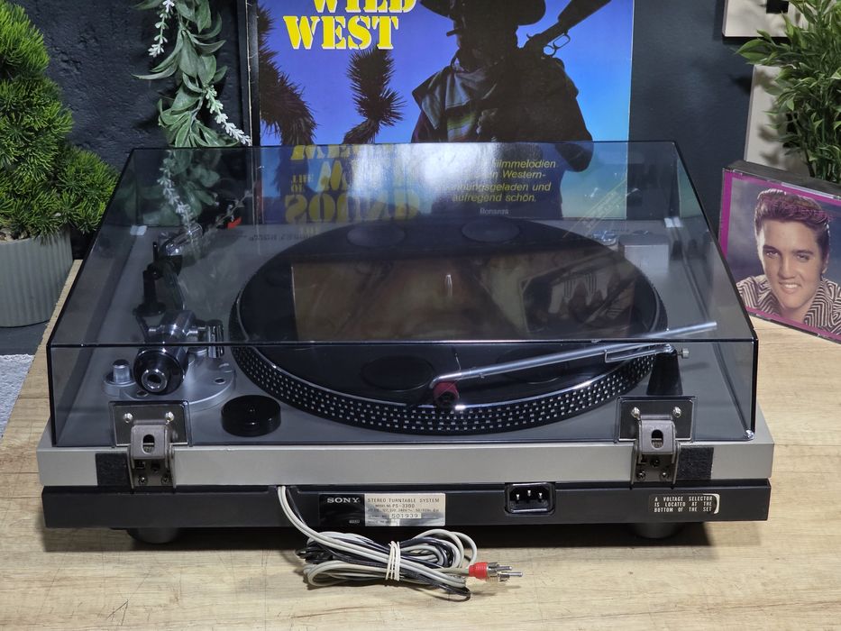 Pick-up SONY PS-3300, retro, direct drive, doza sony nd-134g, made in Japan