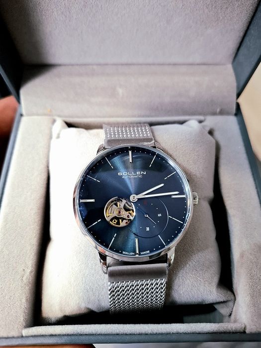 Оригинален Луксозен мъжки часовник SOLLEN