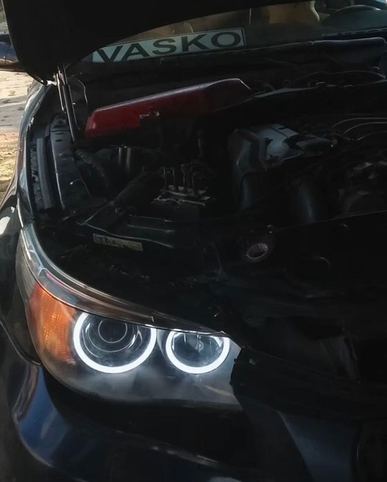LED Cotton Angel Eyes Ангелски Очи BMW БМВ E60 / E61 –Бели, Жълти, Червени, Сини НАЛИЧНИ!