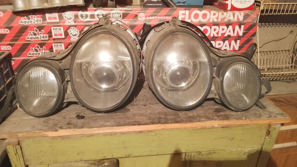 Led Фары Mercedes W210