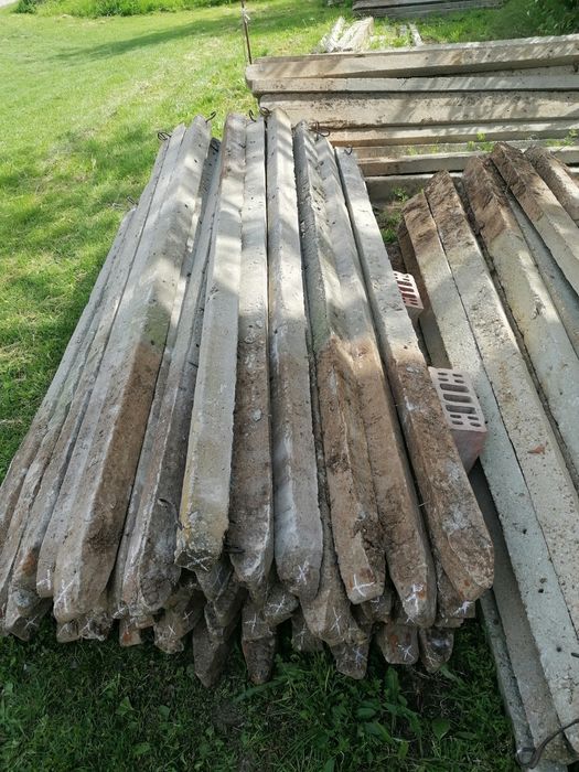 Циментове колове 8 на 12 см конусувинни 2.30 дължина