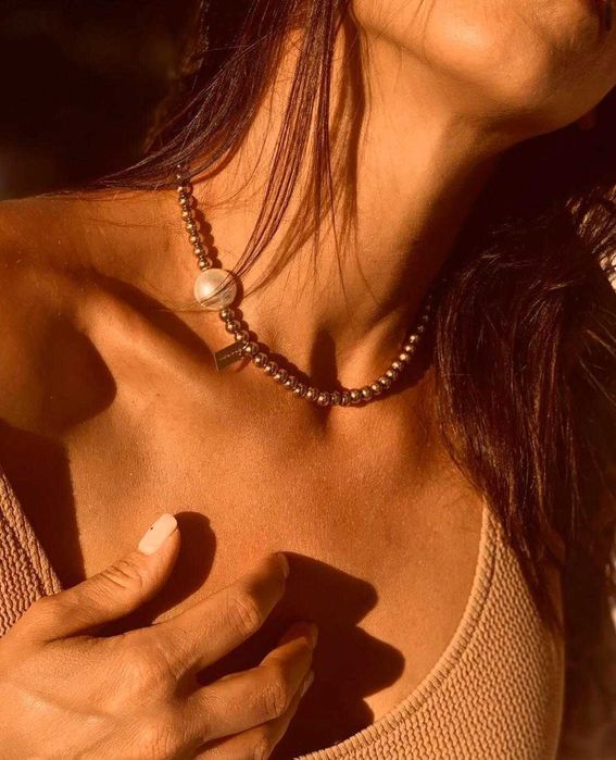 Flicka Колие Una Perla GRANDE