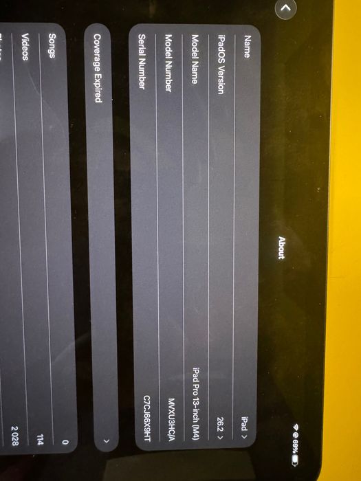 iPad 13 PRO M4 (WiFi+Cellular) 512GB