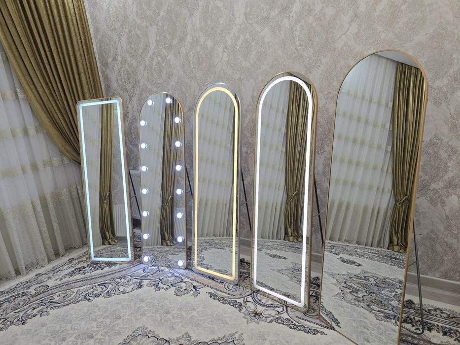 Зеркало с led подсветкой универсальное зеркало полный рост ойна тилла