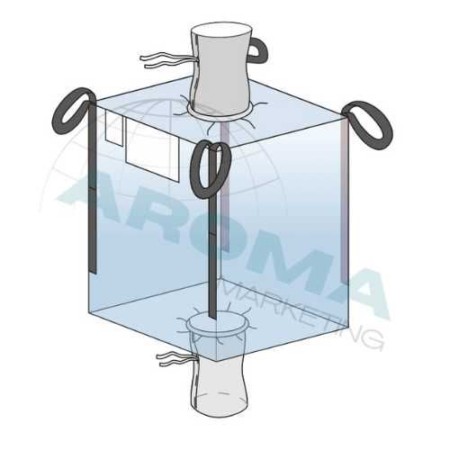 Saci Big Bag 90x90x100 (Incarcare TUB si Descarcare TUB)